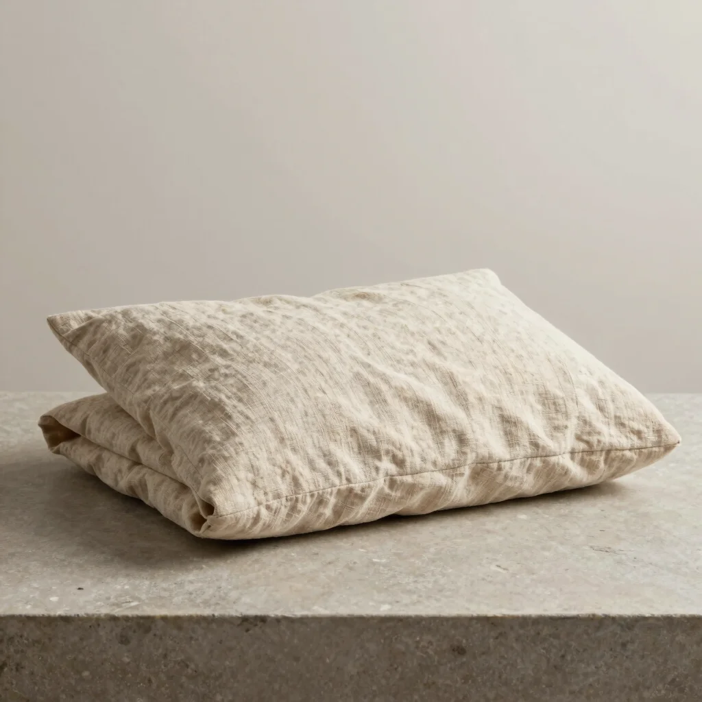 Organic Slub Linen Cushion Cover