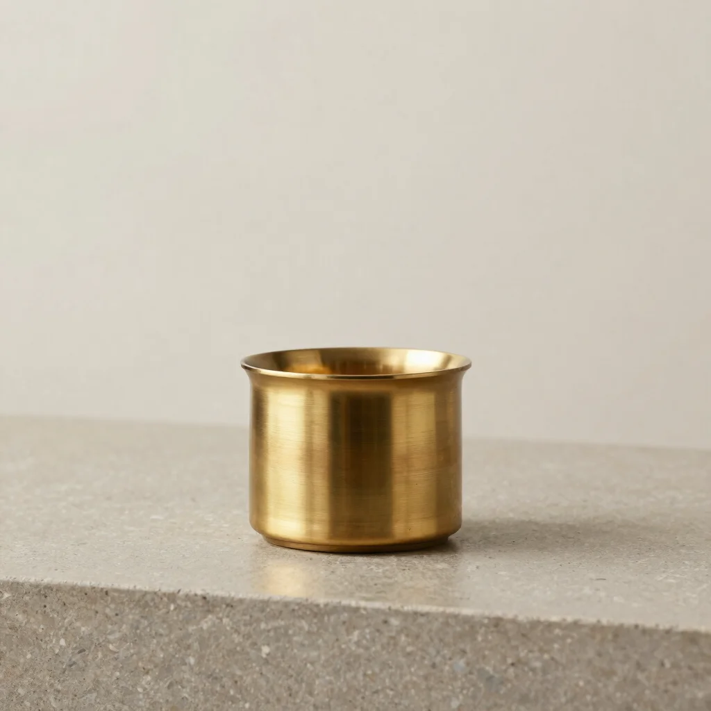 Brushed Brass Essential Oil Burner